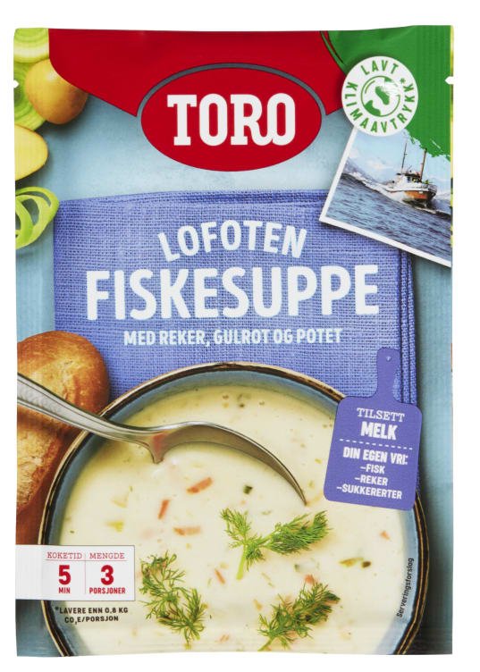 Fiskesuppe Lofoten 99g Toro - NorwegianShop24