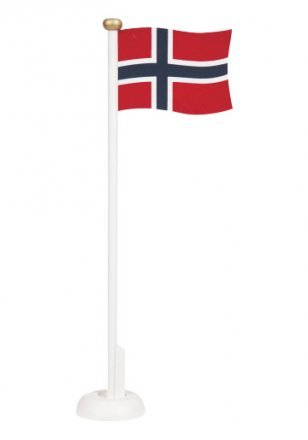 Flagg på stang - NorwegianShop24