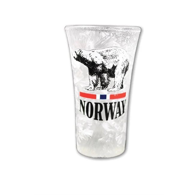 Frostet shotglass, Isbjørn - NorwegianShop24