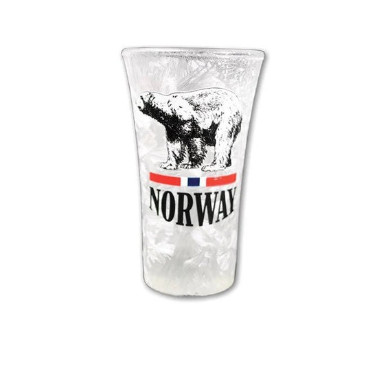 Frostet shotglass, Isbjørn - NorwegianShop24