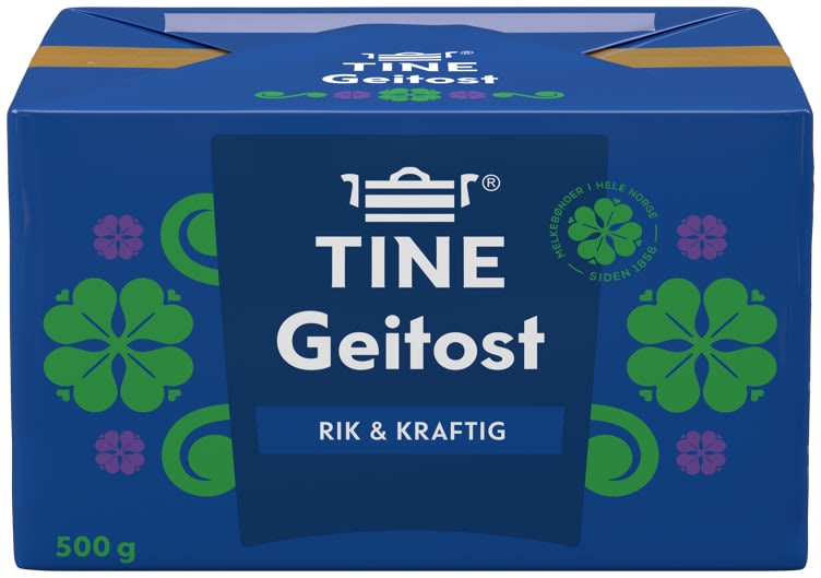 Geitost Ekte Fg33 500g Tine - NorwegianShop24
