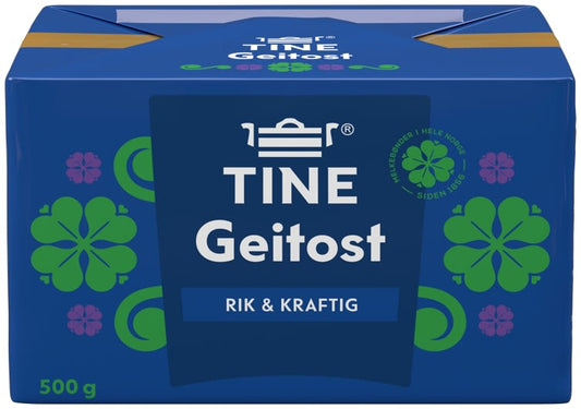 Geitost Ekte Fg33 500g Tine - NorwegianShop24
