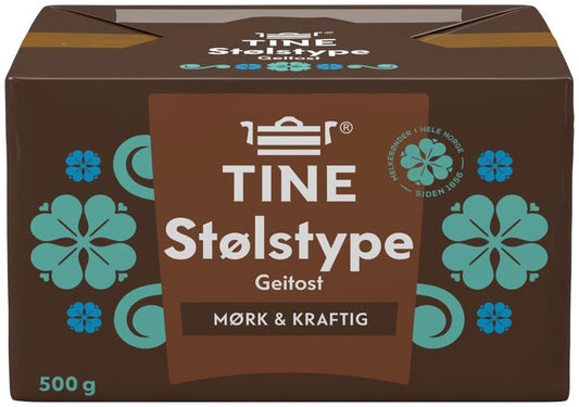 Geitost Ekte Stølstype 500g Tine - NorwegianShop24