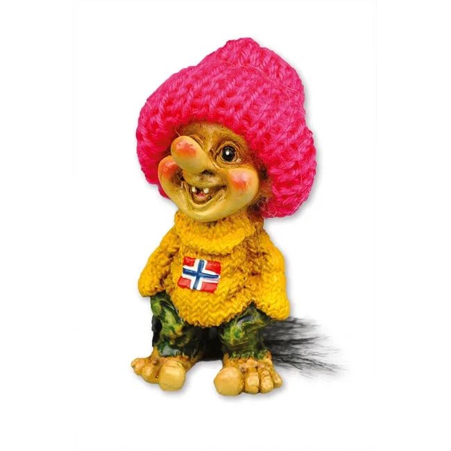 Genser Geir m/Lue, Liten, Orange - NorwegianShop24