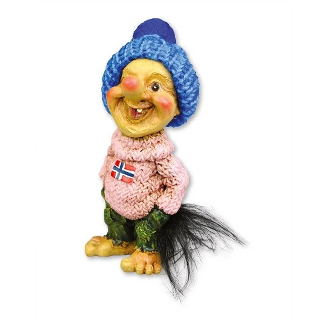 Genser Geir m/Lue, Medium, Lys Rosa - NorwegianShop24