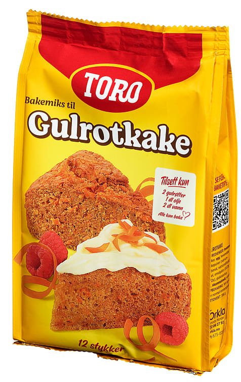 Gulrotkake Mix 396g Toro - NorwegianShop24