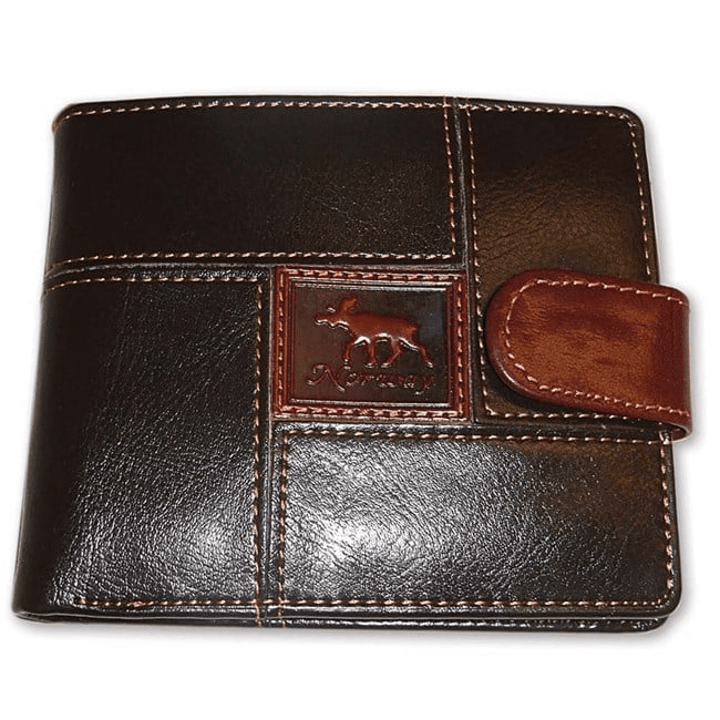 Herre lommebok, lappe - skinn, elg - NorwegianShop24