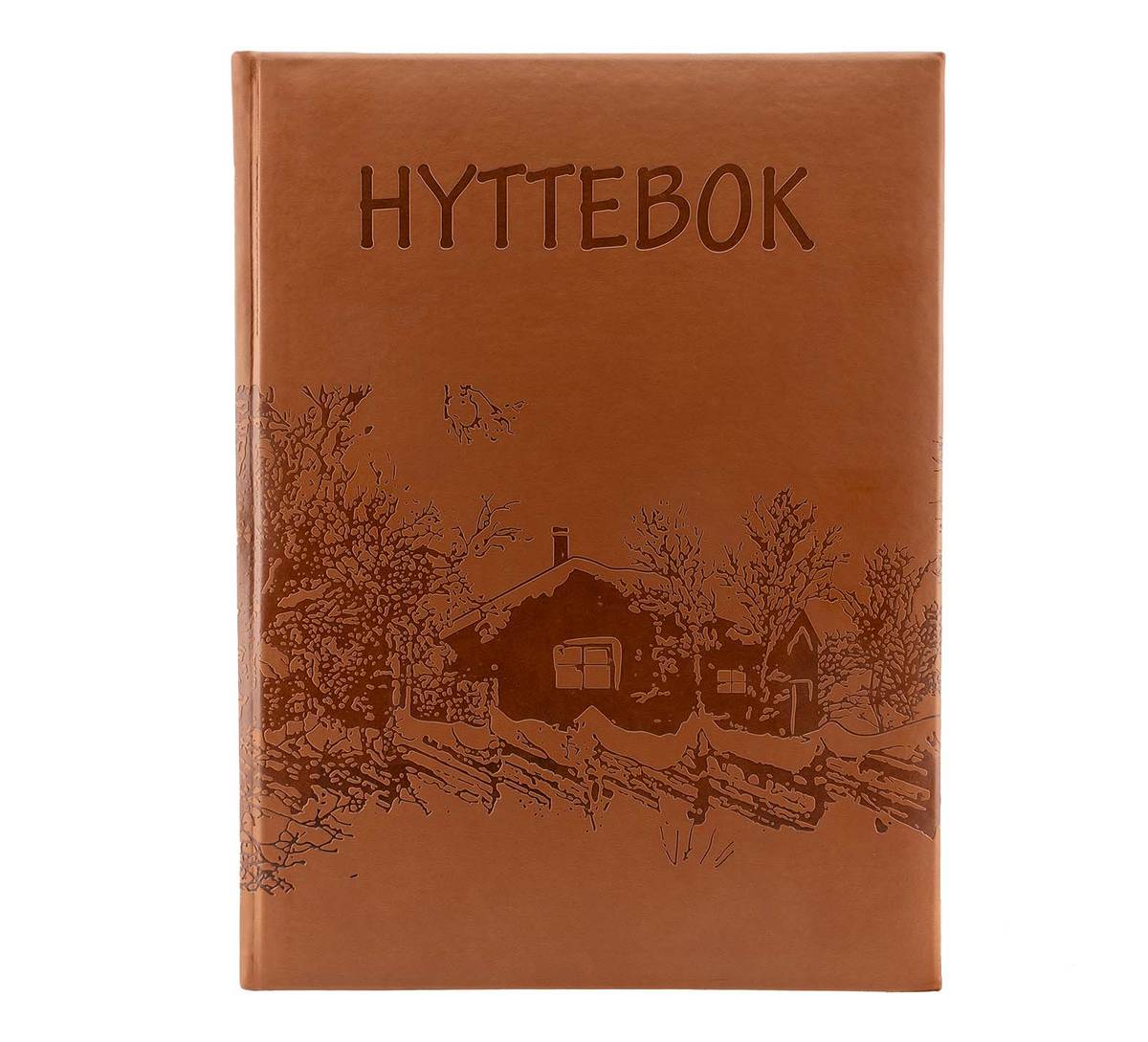 Hyttebok, brun - NorwegianShop24