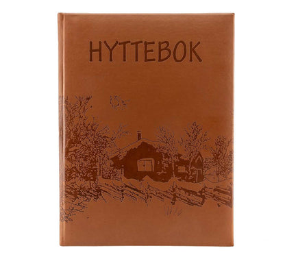 Hyttebok, brun - NorwegianShop24