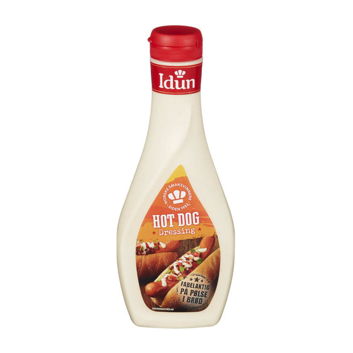 Idun Hot Dog Dressing 470 g – dressing til pølser og hotdog