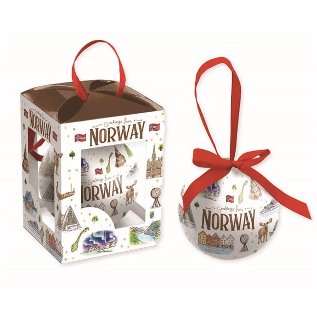 Julekule, Aquarelle, Norway - NorwegianShop24