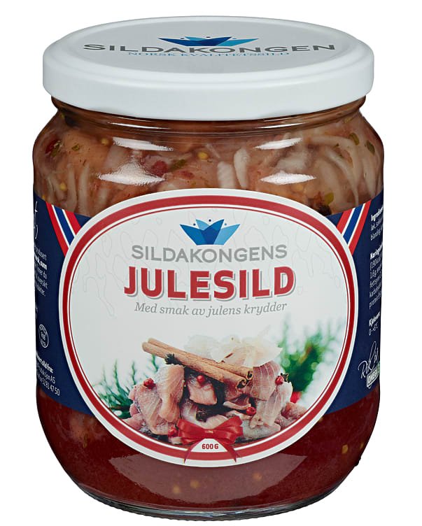 Julesild 580g Sildakongen - NorwegianShop24