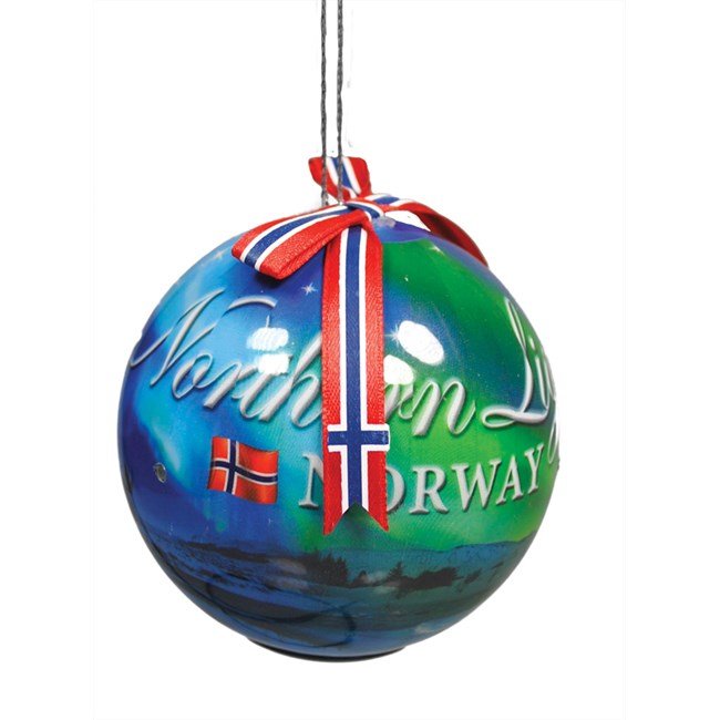 Juletrekule, Nordlys - NorwegianShop24