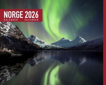 Kalender bord Norge nord 2026 - NorwegianShop24