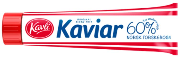 Kaviar 60% 190g Kavli - NorwegianShop24