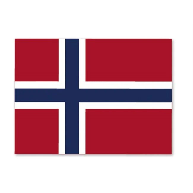 Klistremerke, Flagg - NorwegianShop24