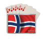 Kortstokk, Norsk flagg - NorwegianShop24
