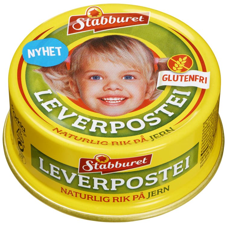 Leverpostei Glutenfri 100g Stabburet - NorwegianShop24