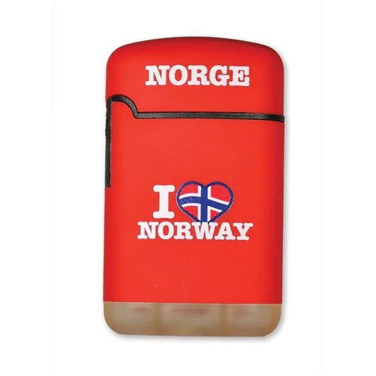 Lighter, Easy torch, Rød - NorwegianShop24