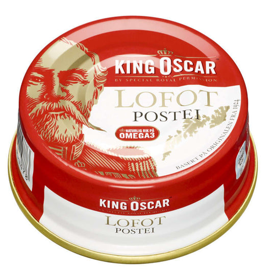 Lofotpostei 100g King Oscar - NorwegianShop24
