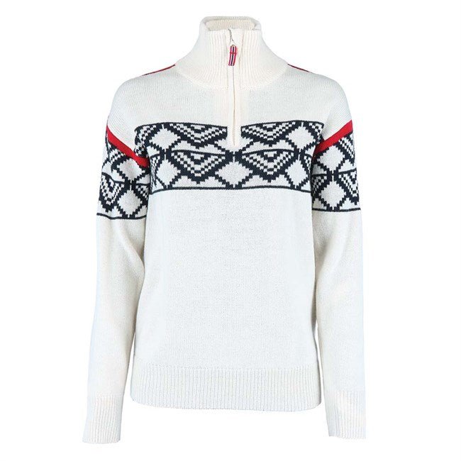 Lommedalen, Ullgenser, Unisex, Hvit, XL - NorwegianShop24