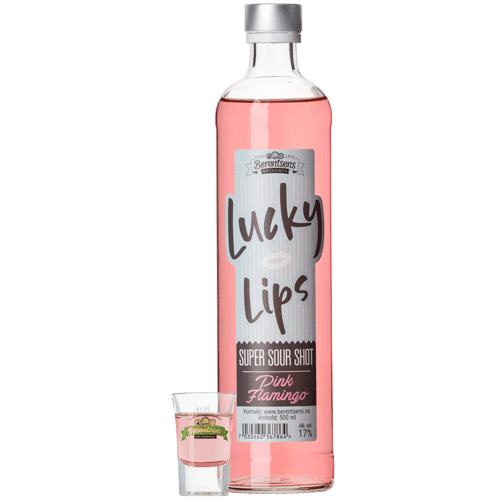 Lucky Lips Pink Flamingo - NorwegianShop24