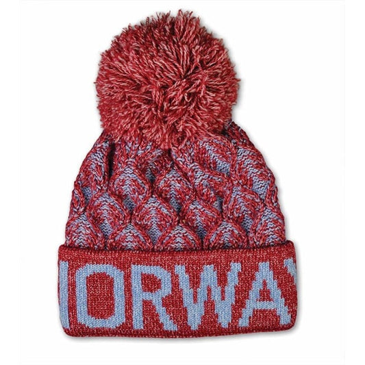 Lue, Trolltunga, Rød - NorwegianShop24