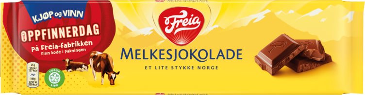 Melkesjokolade 200g Freia - NorwegianShop24