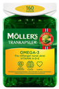 Møllers Omega - 3 Trankapsler 160stk - NorwegianShop24