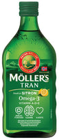 Møllers Tran Sitron 500ml - NorwegianShop24