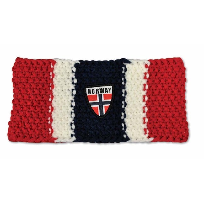 Pannebånd, Perlestrikk, Flaggfarger - NorwegianShop24