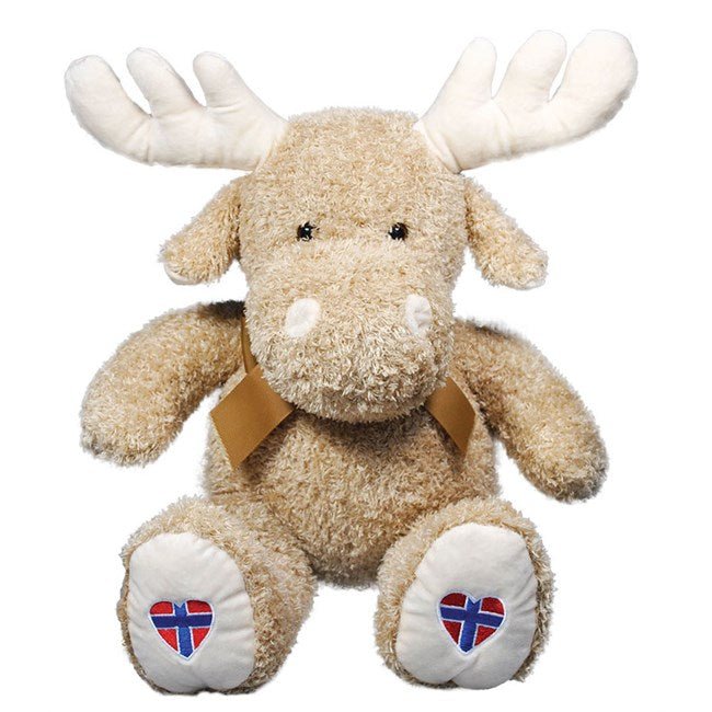 Plysh, Kjempe elg - NorwegianShop24