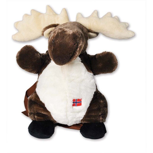 Plysh sekk, Elg - NorwegianShop24