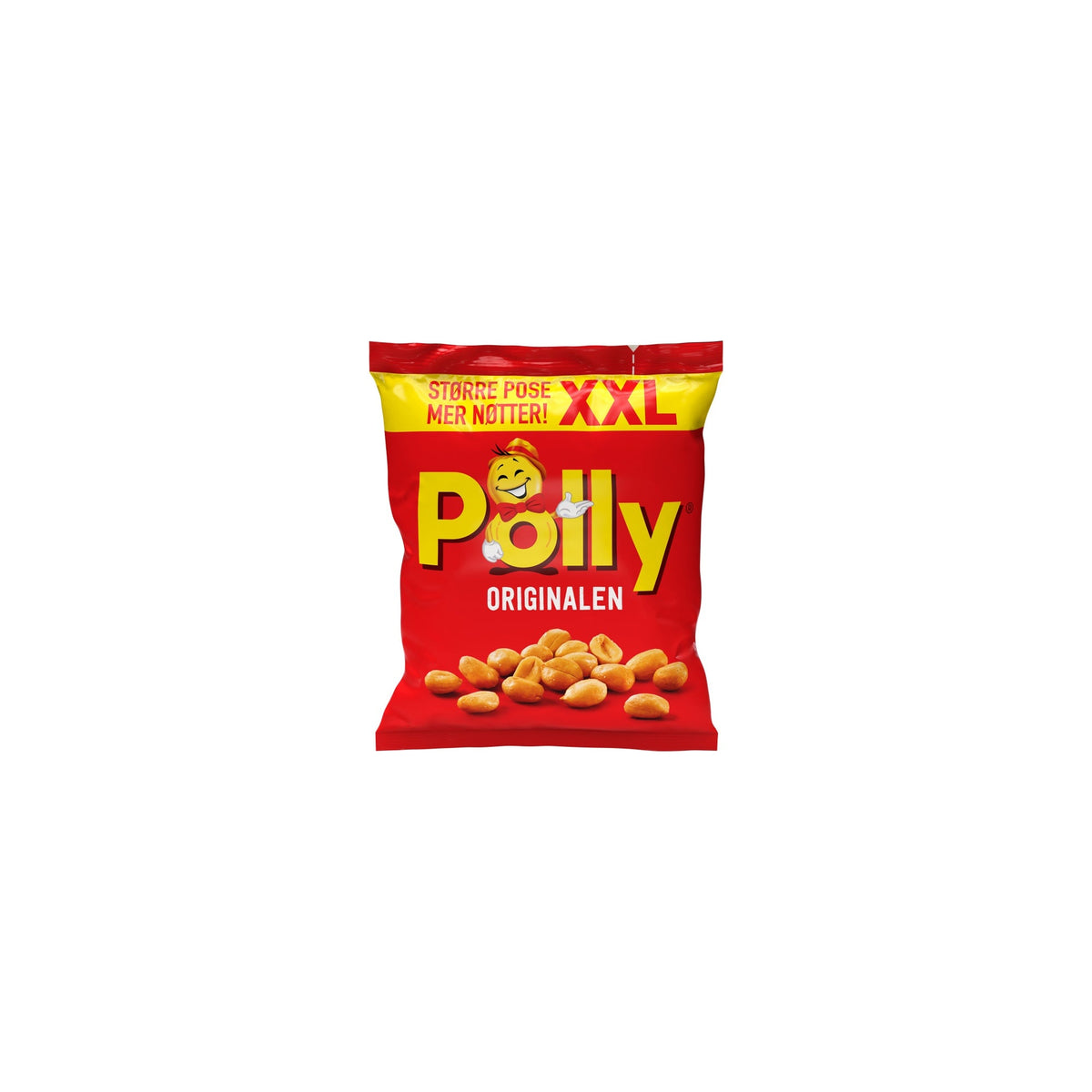 Polly Original XXL peanøtter 450 g - NorwegianShop24