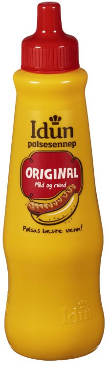 Pølsesennep 850g Idun - NorwegianShop24