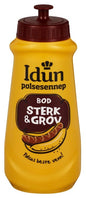 Pølsesennep Bod Sterk & Grov 490g Idun - NorwegianShop24