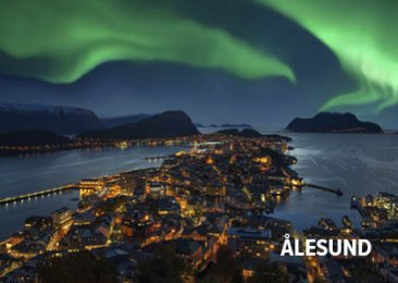 POSTKORT 3D ÅLESUND - NorwegianShop24