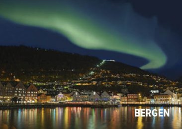 POSTKORT 3D BERGEN - NorwegianShop24