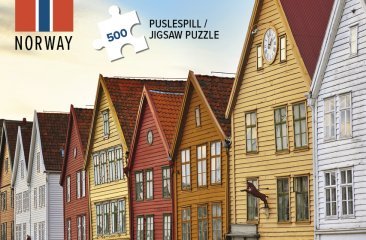 Puslespill Bergen - NorwegianShop24