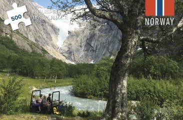 Puslespill Briksdalen - NorwegianShop24