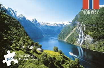 Puslespill Geiranger - NorwegianShop24