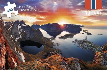 Puslespill Lofoten - NorwegianShop24