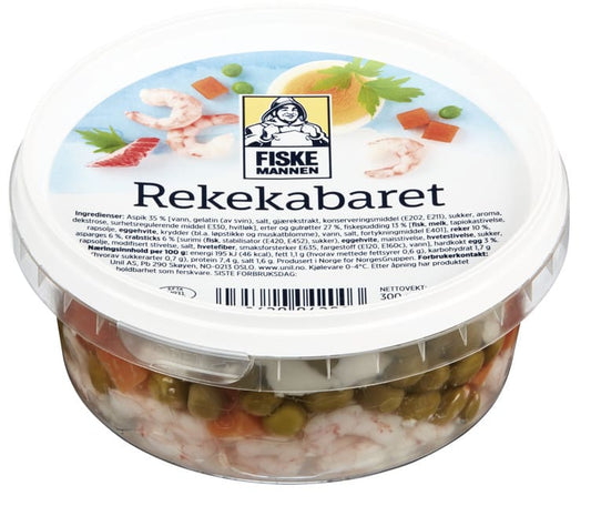 Rekecabaret 300g Fiskemannen - NorwegianShop24