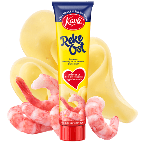 Rekeost 175g Tube Kavli - NorwegianShop24