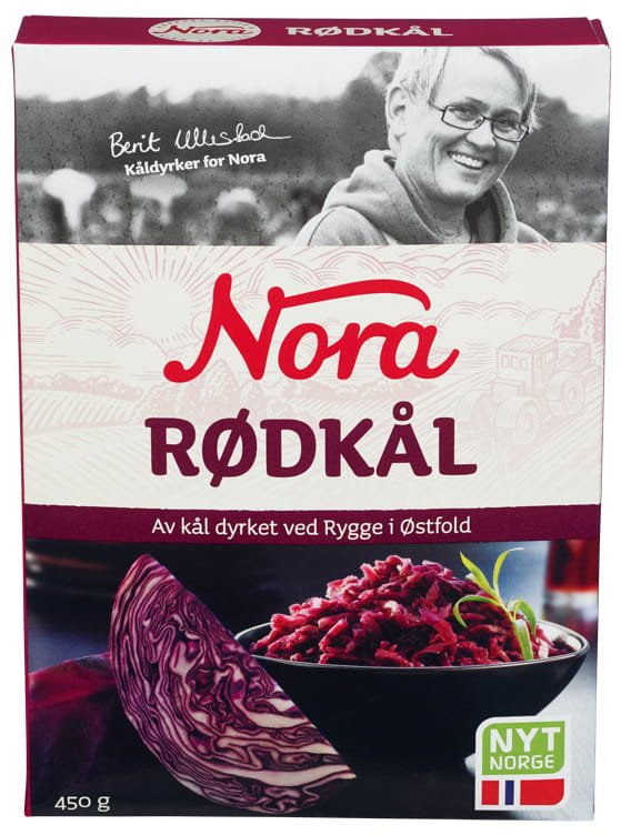 Rødkål 450g Nora - NorwegianShop24