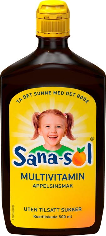 Sana - Sol U/Sukker 500ml - NorwegianShop24