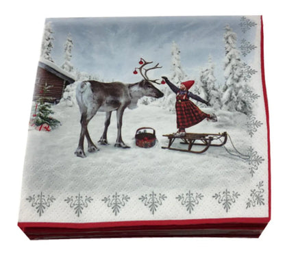 Servietter, Juledrømmen - NorwegianShop24