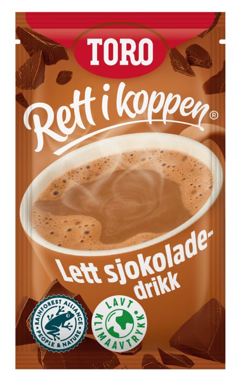 Sjokoladedrikk Lett 10X14g Rett i Koppen - NorwegianShop24