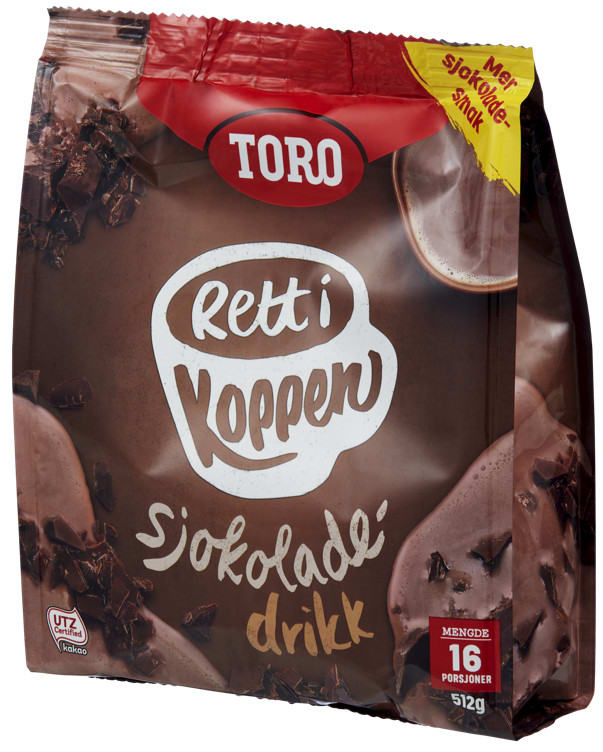 Sjokoladedrikk Refill 512g Rett i Koppen - NorwegianShop24