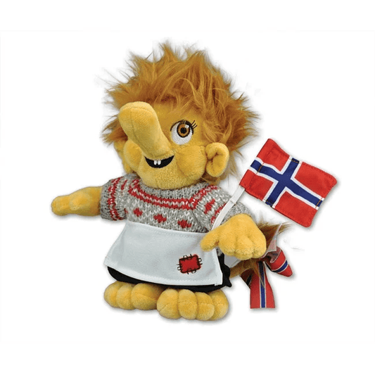 Soft Troll, Girl with/knit sweater - NorwegianShop24